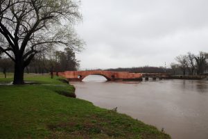 Cayeron más de 50 mm hoy y el río está en leve suba