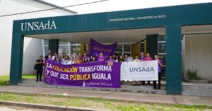 La UNSADA también en la Marcha Federal Universitaria
