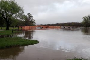 Cayeron 70 mm entre domingo y lunes y el río está en leve suba
