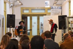 Taller de payada en la Escuela de Arte