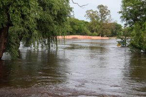 El río sigue bajando y está en 4,41 mts de altura