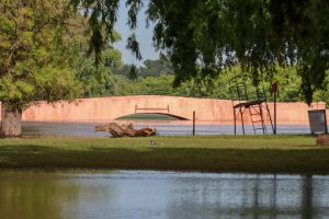 El río sigue bajando lentamente y está en 4,20mts de altura