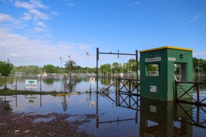 Los clubes de la costanera, una vez más afectados por las inundaciones