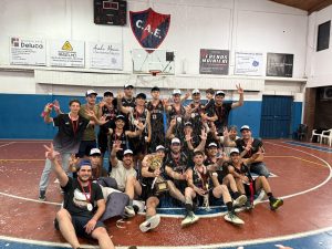 Tempestad se coronó tricampeón de la Asociación Mercedina de Básquet