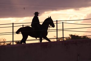Los atardeceres de Areco tienen esa magia