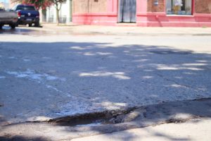 Moreno y Vieytes, otra esquina destruída