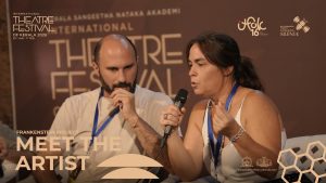 Representación arequera en importante festival de teatro en la India