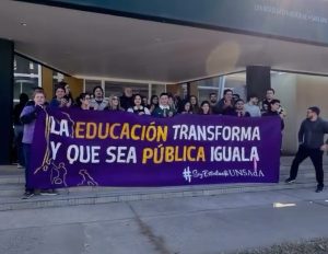 UNSADA se suma a la cuarta Marcha Federal Universitaria