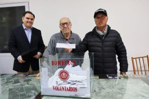La moto de la rifa de Bomberos ya tiene dueño