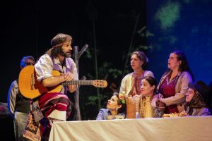 Florencia Mendizábal, protagonista en el Teatro Nacional Cervantes con Santos Vega