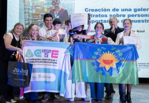 Areco en lo más alto de la Feria de Ciencias: el proyecto del Jardín Duende Azul fue destacado entre los mejores del país